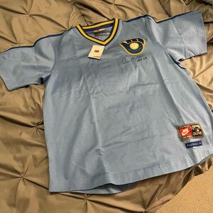 Vintage nike autographed Paul molitor jersey